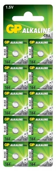 Baterie  1.5V Alkaline Ø6.8х2.15mm 164F-2C10 (AG1)  GP