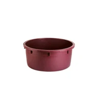 Кадка для вина без крышки  130 л 80x34H см (красная)  STP