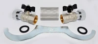 Filtru magnetic cu purjare pentru centrala termica D. 1" FI/FI STANDARD Art. 188S  ITAP 3