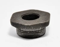Заглушка проходная для радиатора D. 1.1/4" x 3/4" левая чугун ST 2