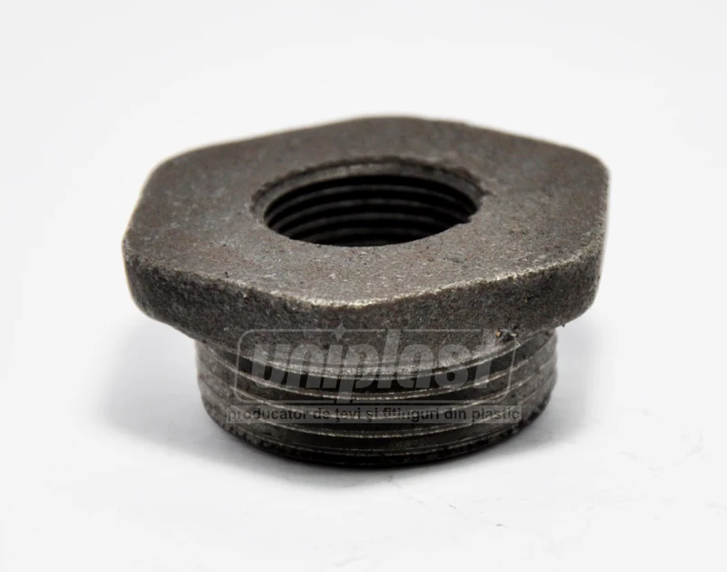Заглушка проходная для радиатора D. 1.1/4" x 3/4" левая чугун ST 2
