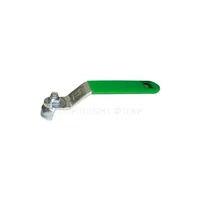Levier plat (verde) pentru robinet cu bila L=14 cm 084-4  ITAP