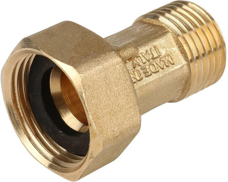 Гайка для водомера D. 1.1/4" x 1.1/2" П/М латунь PN20 с прокладкой (с отверстием под пломбу) 154  ITAP 2