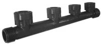 Ramificatie-distribuitor D. 1" FI/FE pentru 4 electrovane (irigare) 2