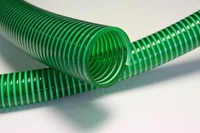 Furtun absorbtie D. 63 AGRO-FLEX (verde, spiralat)  FITT 3