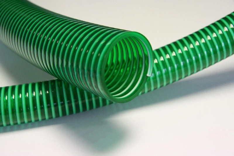 Furtun absorbtie D. 63 AGRO-FLEX (verde, spiralat)  FITT 3