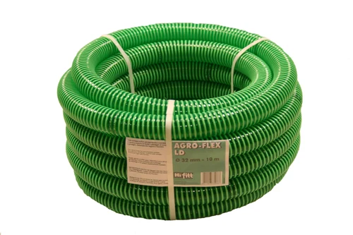 Furtun absorbtie D. 63 AGRO-FLEX (verde, spiralat)  FITT