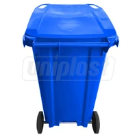 Cos pentru transportarea deseurilor  240 L pe roti (albastru) HE 3