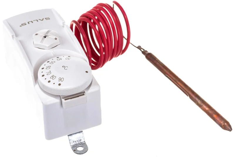 Termostat de teava cu senzor extern (termostat cu sonda) L=1.2 m AT10F  SALUS 3