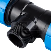 Тройник зажимной D. 25 x 3/4" x 25 Папа / T  UNISERA 3