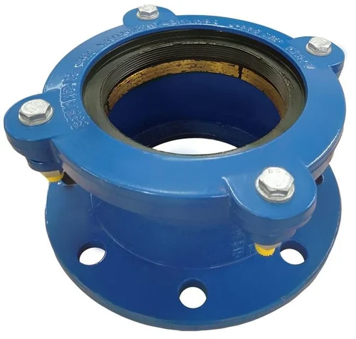 Адаптер фланцевый чугунный для ПЭ труб D.125 (139-152) PN16 FlangeSystem (8 отверстий)  BOHAMET