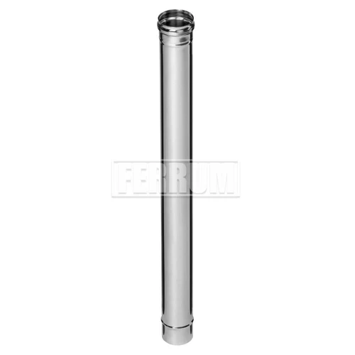 Cos de fum D.115 x 0.8 mm L=1 m  FERRUM