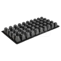 Кассета для рассады  50 ячеек D. 7 (5 x 10) 280x540xH50 x 0.7 мм XQB50  UNITAPE 2