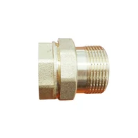 Гайка накидная D.  1/2" П/М бронзовая U (Б0809А) 4