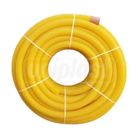 Teava corugata drenaj PVC D.125 (galben)  EGEPLAST 2