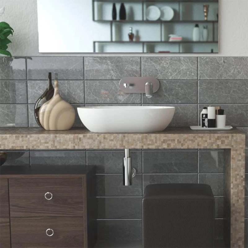 Lavoar ceramica patrat 38 VERTI QUADRO (380 x 380 x 125 mm)  CERANO 5