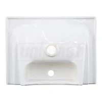 Lavoar ceramica pentru mobilier dreptunghiular 49 VEA (490 x 370 x 50 mm)  CERANO 3
