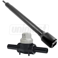 Vana PEHD cu tija telescopica Stop-Offvalve Poly D. 75 (DN65) 10 bar Gas / 16 bar Water  +GF+