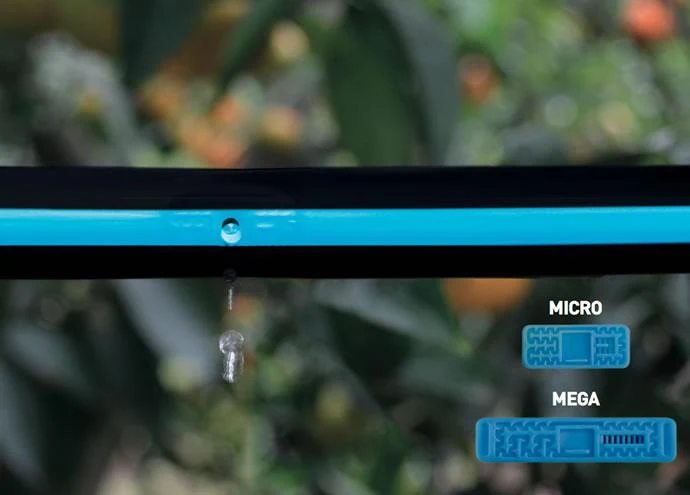Banda pentru irigatii prin picurare D. 16 mm, 6 mil, 20 cm, 0.8 bar, 1.3 LPH Aquadrop/Dropline  PLASTIC-PUGLIA L=3000 m 4
