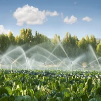 Aspersor sprinkler B2 D. 1.1/2" FI circular metal (360º) 15-30 m, 5 bar, 5-15 m³/h (albastru) 3405(6)  ATIGLAN 2