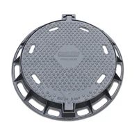 Capac ventilat din fonta D.600 EN-124 D400 56.8 kg cu gauri (660x805x100 mm)