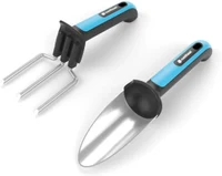 Instrumente de mana in set ERGO LINE™ (furca si scafa pentru flori, manusi) 42-102  CELLFAST 3