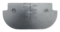 Заглушка для решетки канализационной ПП D.100 H=50 мм (5007 1005)  SAB 2