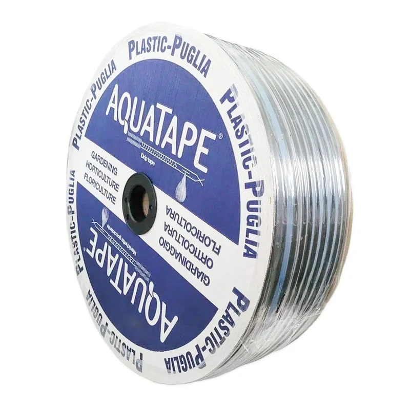 Banda pentru irigatii prin picurare D. 16 mm, 6 mil, 30 cm, 0.8 bar, 1.5 LPH Aquatape/Tapeline  PLASTIC-PUGLIA 2