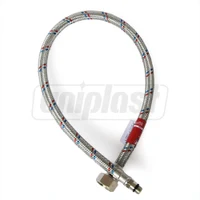 Иглы для смесителя гибкие UNIPLAST L=0.6 м (короткая) 12 мм 1/2 М10 нержавеющая сталь 2