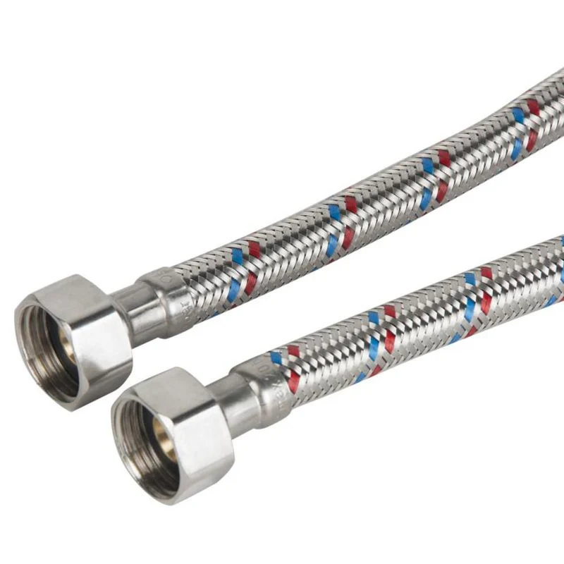 Furtun flexibil antivibrant UNIPLAST L=0.8 m D. 1/2" FI/FI din inox 4