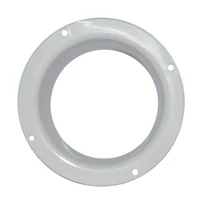Фланец для круглых каналов пластиковый D.100 (белый) VF100  EUROPLAST 2