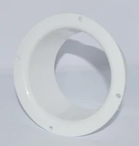 Фланец для круглых каналов пластиковый D.100 (белый) VF100  EUROPLAST 3