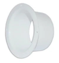Фланец для круглых каналов пластиковый D.150 (белый) VF150  EUROPLAST