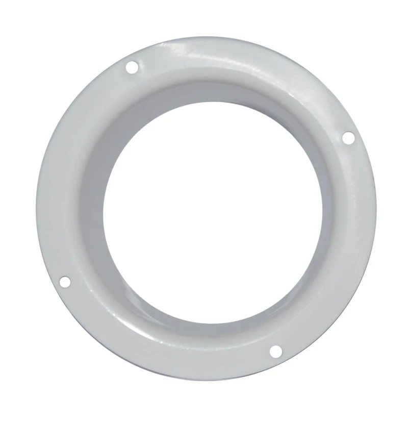 Фланец для круглых каналов пластиковый D.150 (белый) VF150  EUROPLAST 2