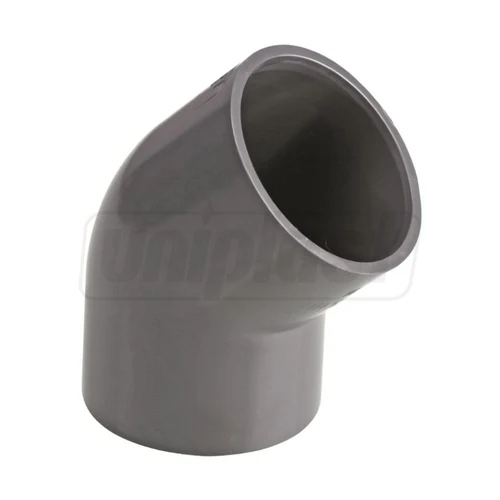 Cot PVC lipire  45° D. 50 x 50 PN10 Art. 502000502  PIMTAS