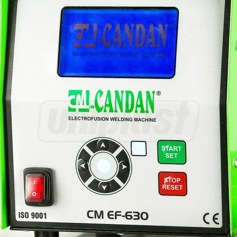 Аппарат для электромуфтовой сварки 20-630 мм CM-EF-630 Electrofusion  CANDAN 2