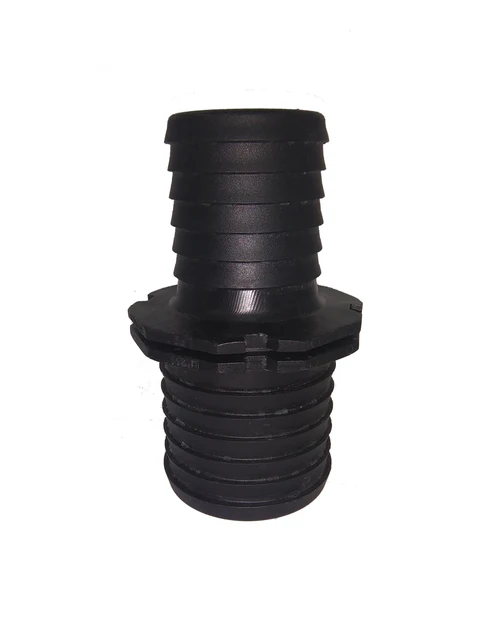 Соединение-ерш D. 2.1/2"x2" (65x52) MPLFRM1 (черный)  PLASTICA ALFA
