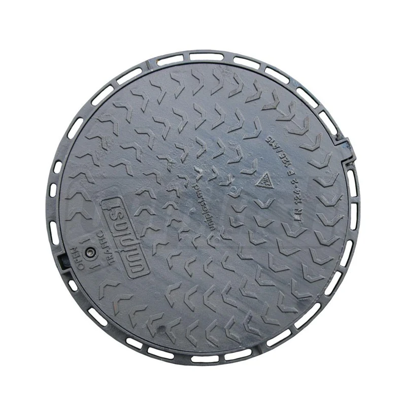 Capac din fonta D.600 EN-124 B125 25 kg cu lacat (633x708x42 mm) IS (TR) 2