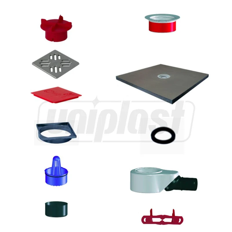 Element de dus complet cu element de scurgere HL523N (90 x 90 cm)  HL 3