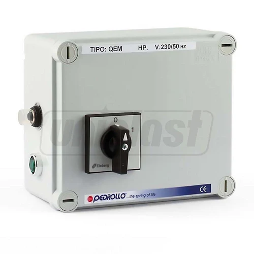 Panoul de control al pompei QEM 150 (1.1 kW)  PEDROLLO