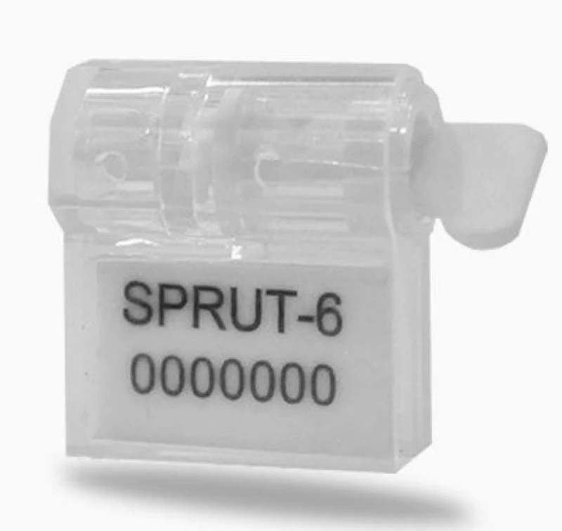 Sigilii universale din plastic SPRUT-6 cu sirma (otel galvanizat) in set si platforma pentru informatie (necesita sigilator) 5