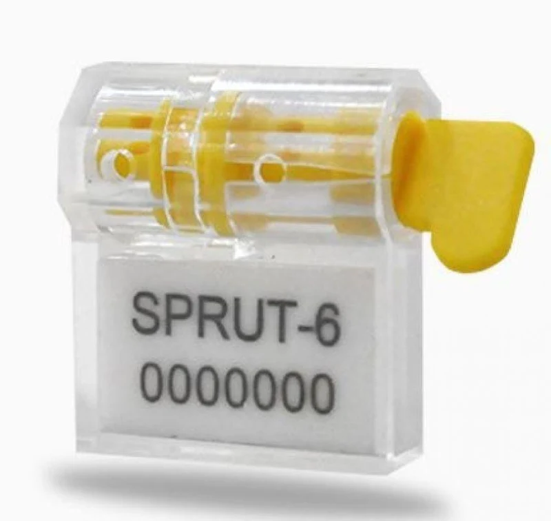 Sigilii universale din plastic SPRUT-6 cu sirma (otel galvanizat) in set si platforma pentru informatie (necesita sigilator) 3