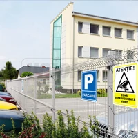 Табличка информационная "PARCARE" на композитной основе с УФ-печатью, 20 x 26 см 2