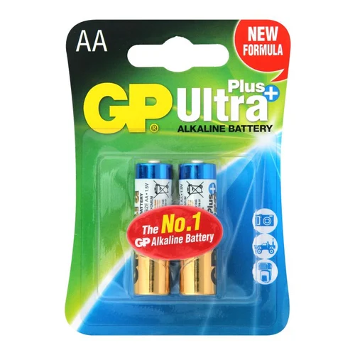 Baterie  1.5V AA UltraPlus 15AUPETA21-2GSB2 (2 buc.)  GP