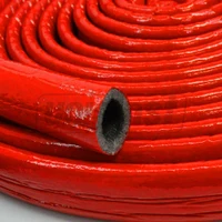 Izolatie teava cu strat de protectie in rola D. 28 / 6 mm L=10 m (rosu)  PRODMAX 3