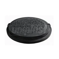 Capac cu rama compozit C250 (nisip+polimer) D.665 (negru) 820(720)x665x105 mm / 59 kg