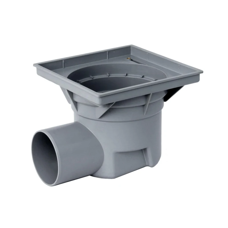 Sifon exterior orizontal D.110 fonta, 244 х 244 mm, H=200 mm, 7 t HL605  HL 2