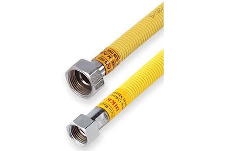 Furtun pentru gaz D. 1/2" FI/FI L= 50 cm  KAS