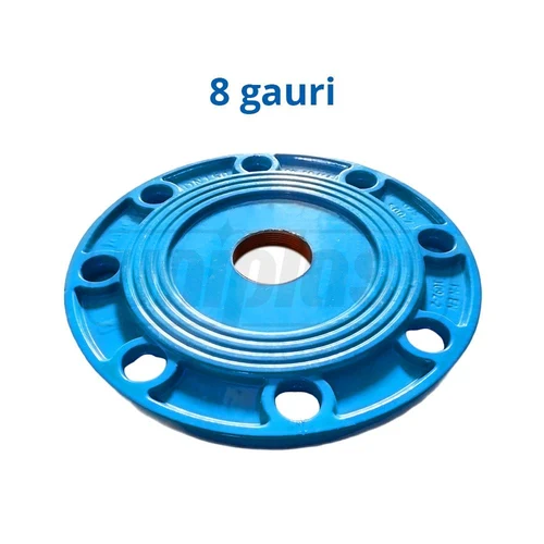 Flansa filetata fonta D.200x2" FI PN10/16 (8 gauri)  BLUCAST