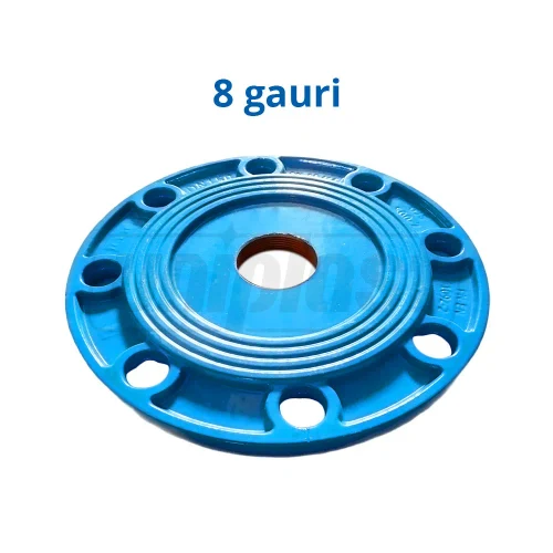 Flansa filetata fonta D.200x2" FI PN10/16 (8 gauri)  BLUCAST